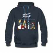 Men's DAFT PUNK HARDER BETTER FASTER STRONGER ALBUM Hoodie