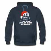 Men's Dark Vadder Christmas Style I Find Your Lack Hoodie