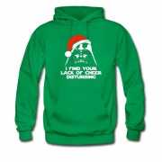 Men's Dark Vadder Christmas Style I Find Your Lack Hoodie