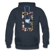 Men's Dc Hero cartoon Hoodie