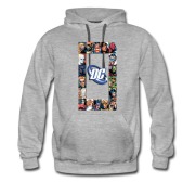 Men's Dc Hero cartoon Hoodie