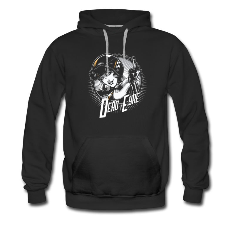 Men's Dead Eyre Racing Girl Style Hoodie