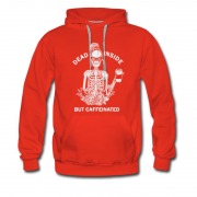 Men's Dead Inside But Caffeinated Hoodie