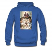 Men's Deadpool Breakfast Time 2018 Poster Hoodie