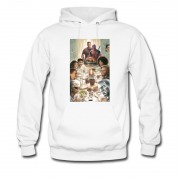 Men's Deadpool Breakfast Time 2018 Poster Hoodie