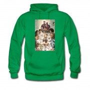 Men's Deadpool Breakfast Time 2018 Poster Hoodie