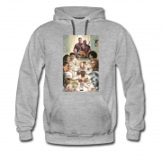 Men's Deadpool Breakfast Time 2018 Poster Hoodie