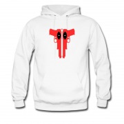Men's Deadpool Double Pistol Logo Hot Style Hoodie