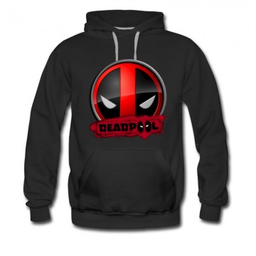 Men's Deadpool logo Hoodie