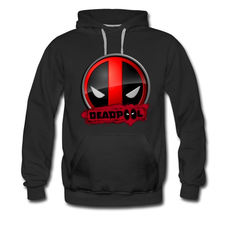 Men's Deadpool logo Hoodie