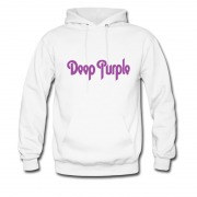 Men's Deep purple Hoodie