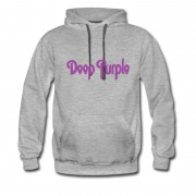 Men's Deep purple Hoodie