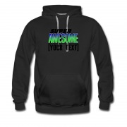 Men's Design My Own Super Awesome Fill Your Text Hoodie