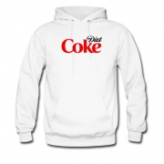 Men's Diet Coke Hot Awesome Drinking Hoodie
