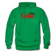 Men's Diet Coke Hot Awesome Drinking Hoodie