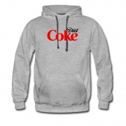 Men's Diet Coke Hot Awesome Drinking Hoodie