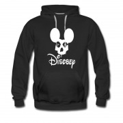 Men's Disobey Disney Skull Mistif Mickey Ear Hoodie