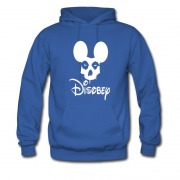 Men's Disobey Disney Skull Mistif Mickey Ear Hoodie