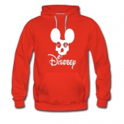 Men's Disobey Disney Skull Mistif Mickey Ear Hoodie