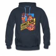 Men's Donkey Kong Classic And Mario Video Games Hoodie