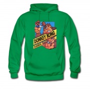 Men's Donkey Kong Classic And Mario Video Games Hoodie