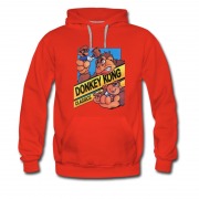 Men's Donkey Kong Classic And Mario Video Games Hoodie