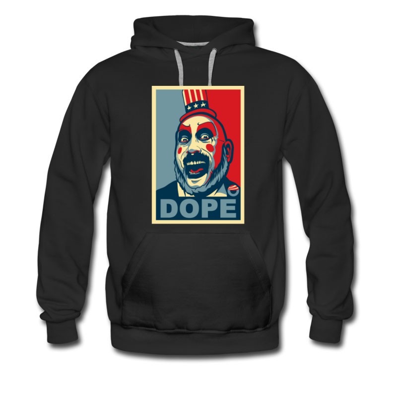 Men's Dope Captain Spaulding Poster Hoodie