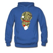 Men's Doraemon Back Side camouflage Hoodie