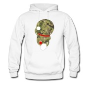 Men's Doraemon Back Side camouflage Hoodie