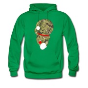 Men's Doraemon Back Side camouflage Hoodie