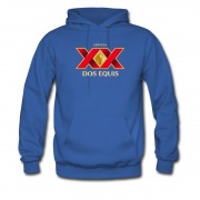 Men's Dos Equis Beer Cerveza X X Logo Hoodie