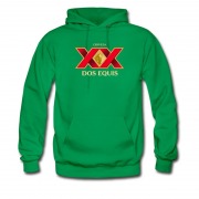 Men's Dos Equis Beer Cerveza X X Logo Hoodie