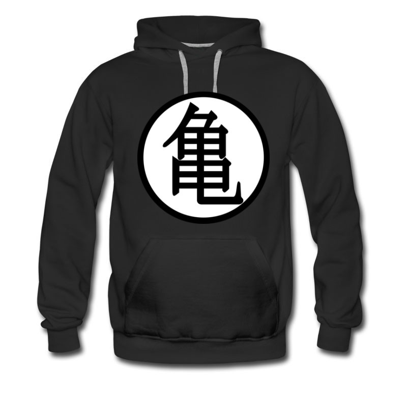 Men's Dragon Ball Turttle Hermit Symbol Hoodie