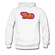 Men's Dreamwork Action Cartoon Troll Loves Parties Hoodie