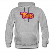 Men's Dreamwork Action Cartoon Troll Loves Parties Hoodie