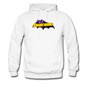Men's Duckwing Bird Man Batman Parody Funny Hoodie