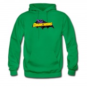 Men's Duckwing Bird Man Batman Parody Funny Hoodie