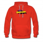 Men's Duckwing Bird Man Batman Parody Funny Hoodie