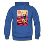 Men's Edgar Wright Baby Driver Poster Hoodie