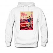 Men's Edgar Wright Baby Driver Poster Hoodie