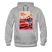 Men's Edgar Wright Baby Driver Poster Hoodie