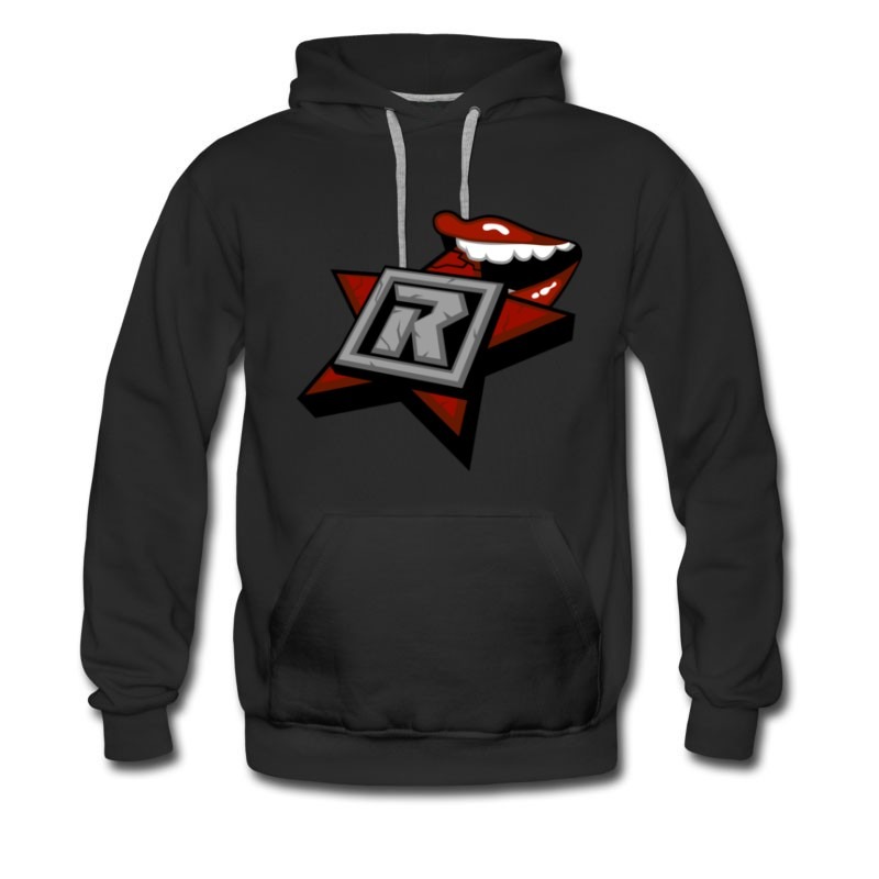 Men's Edge Logo Bite Star Hoodie