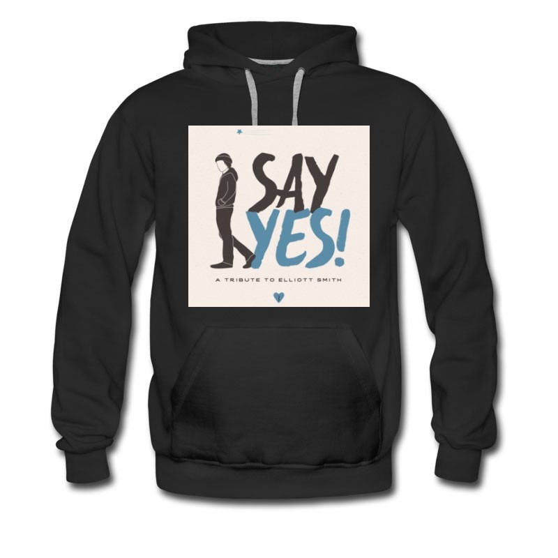 Men's Elliott Smith Album Say Yes Tributte Hoodie