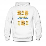 Men's Emojie Movie Express Yourself 2017 Hoodie