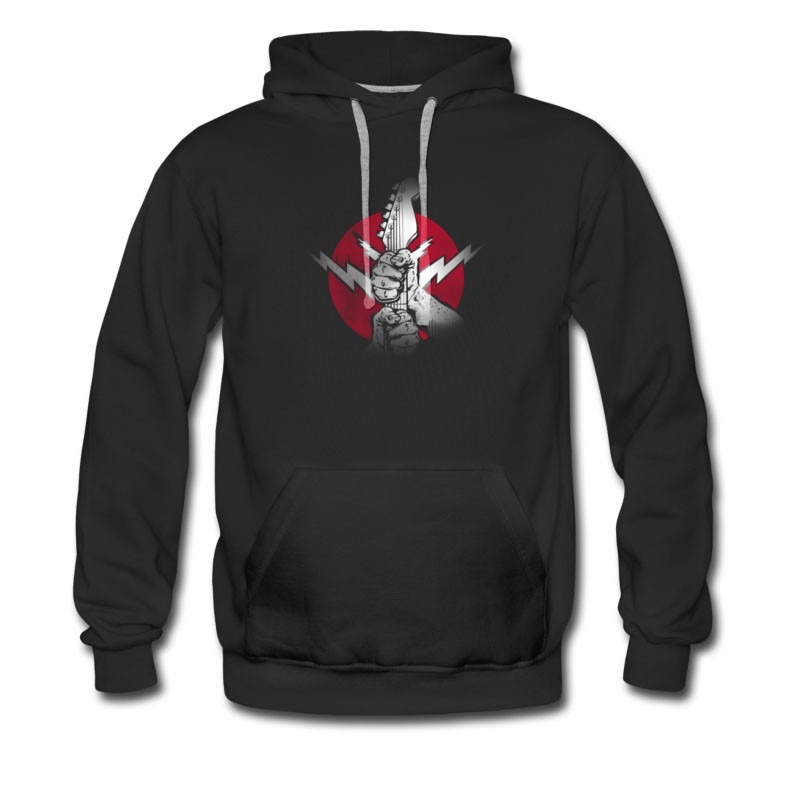 Men's Energy Rock Style Guitar Hoodie