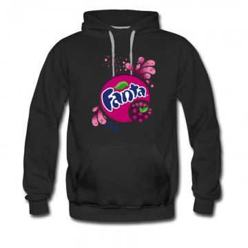 Men's Fanta Grape Uva Soft Drink Hoodie