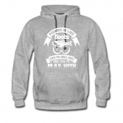 Men's fish and boobs toy Hoodie