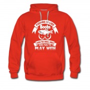 Men's fish and boobs toy Hoodie