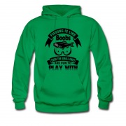 Men's fishing like boobs Hoodie
