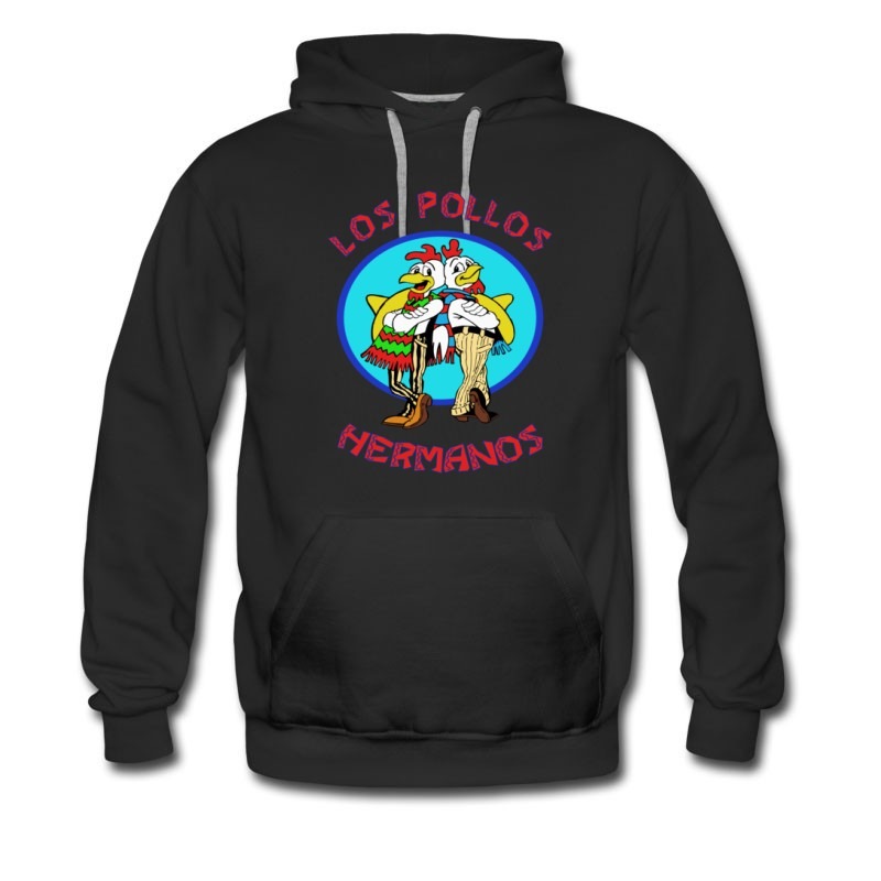 Men's Food Restaurant Los Pollos Hermanos Cool Design Chiken Hoodie